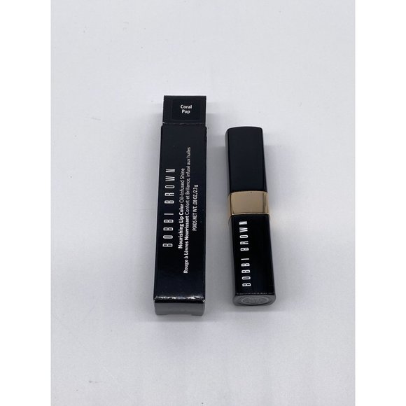 Bobbi Brown Nourishing Lip Color for Women, Coral Pop - Picture 2 of 6